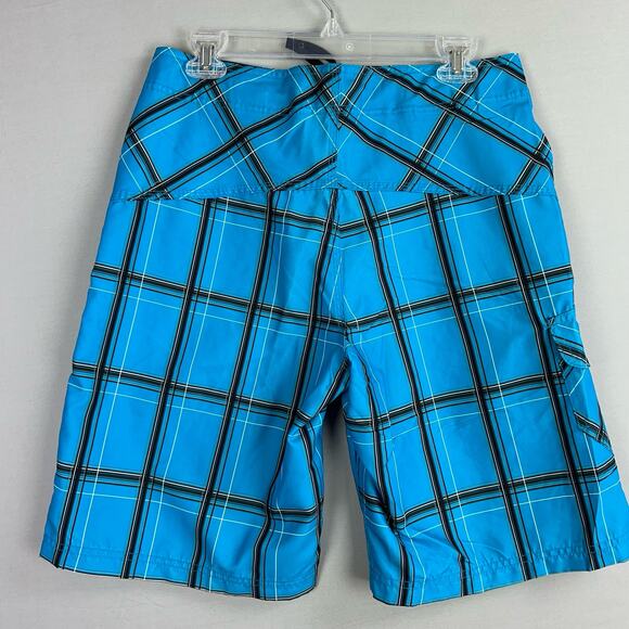 Hurley Puerto Rico Men’s 30 Board Shorts Plaid No Stretch - Picture 9 of 9